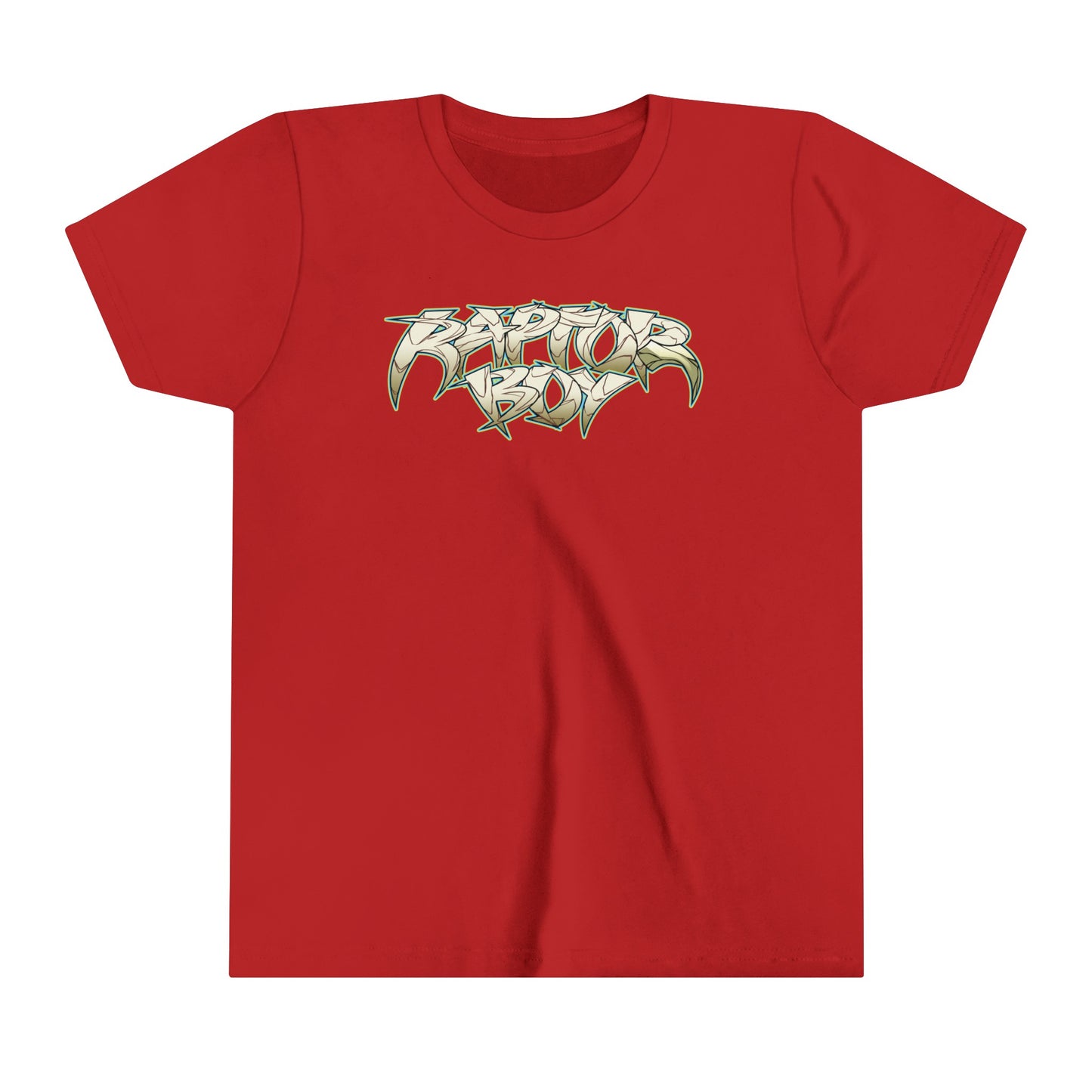 Raptor Boy Logo Youth Short Sleeve Tee