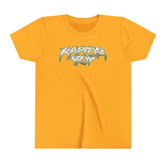 Raptor Boy Logo Youth Short Sleeve Tee