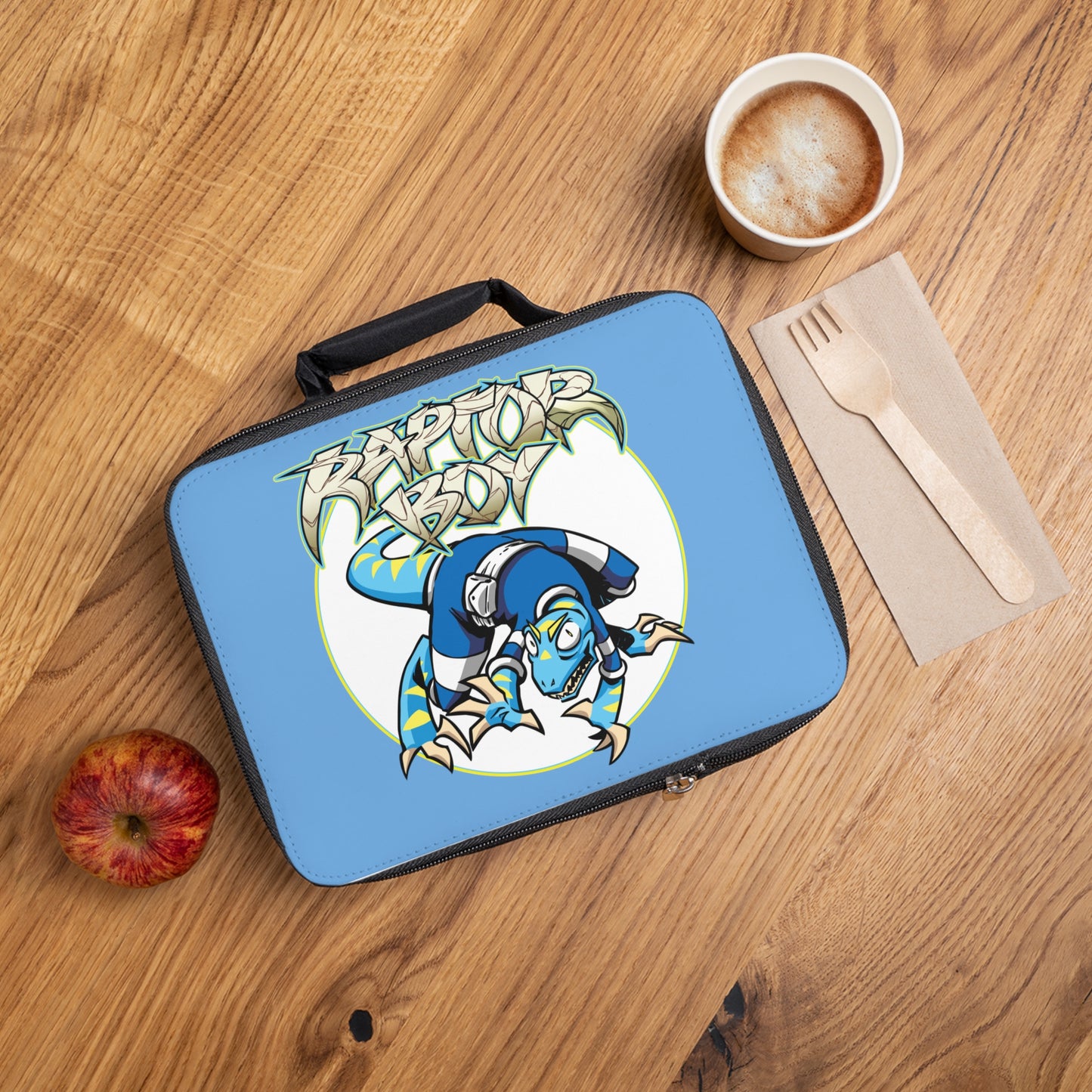 Raptor Boy Lunch Bag