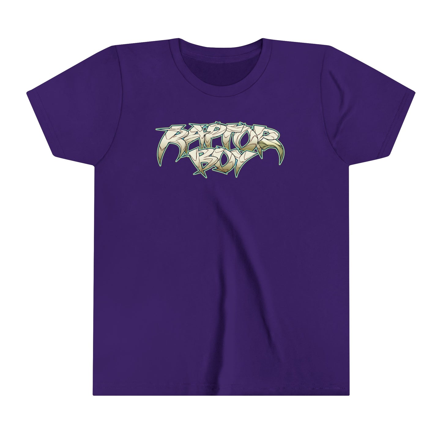 Raptor Boy Logo Youth Short Sleeve Tee