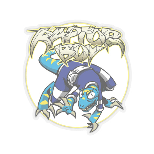 Raptor Boy Sticker