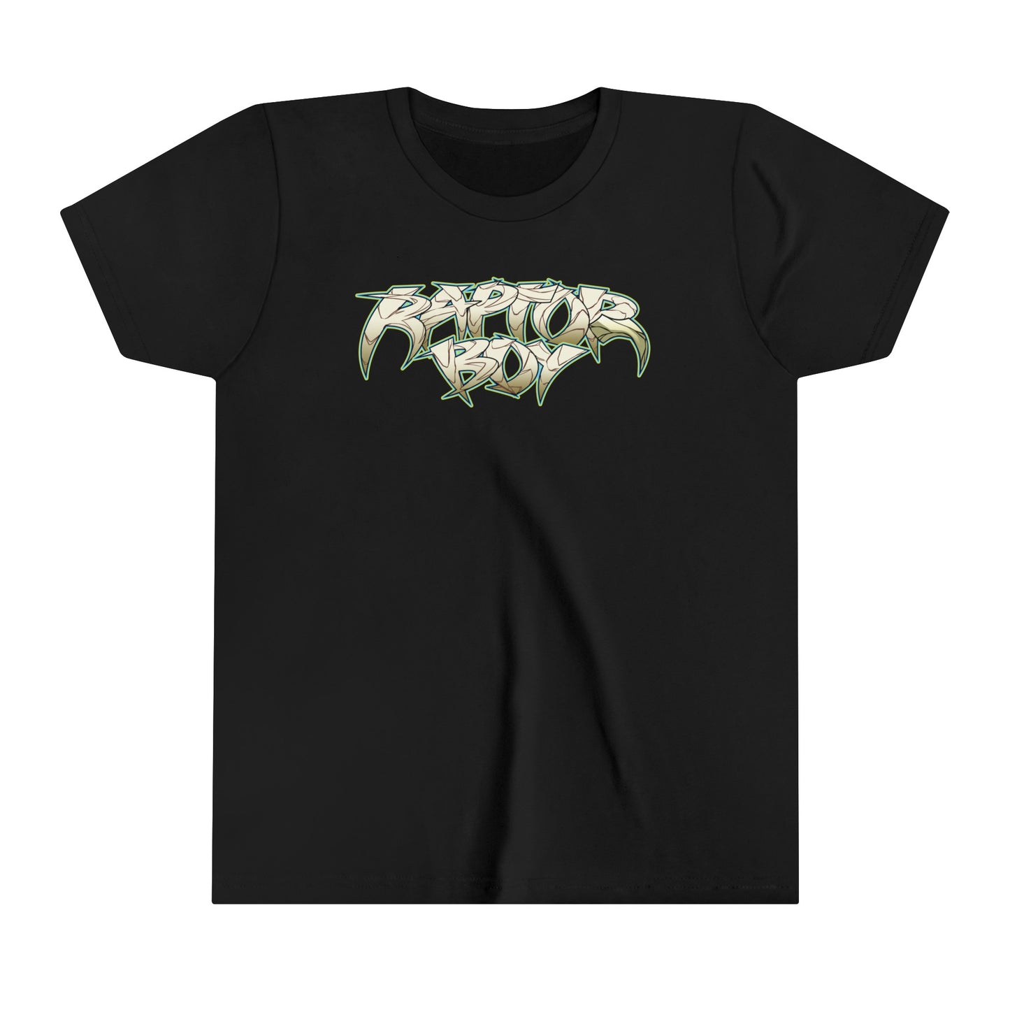 Raptor Boy Logo Youth Short Sleeve Tee
