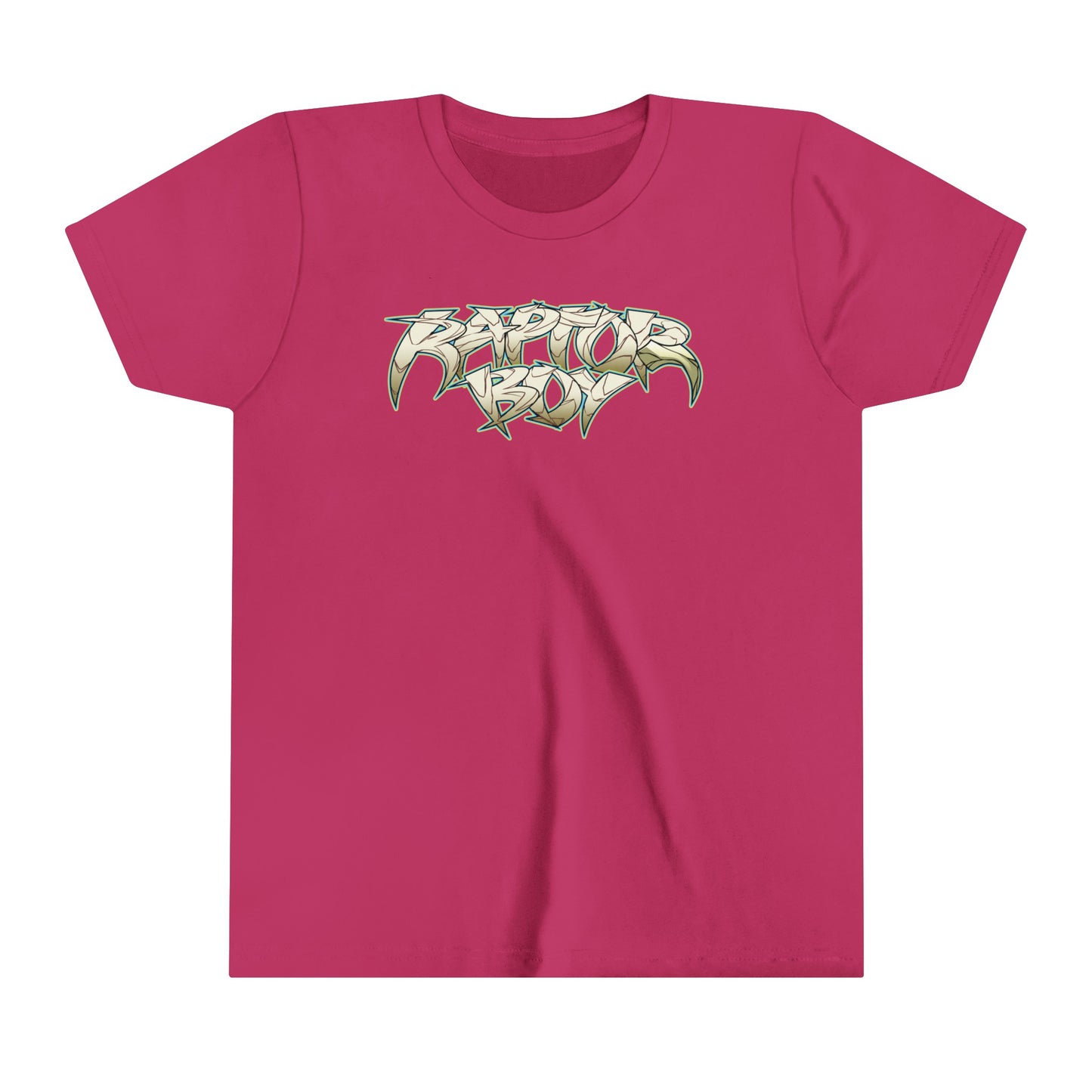 Raptor Boy Logo Youth Short Sleeve Tee