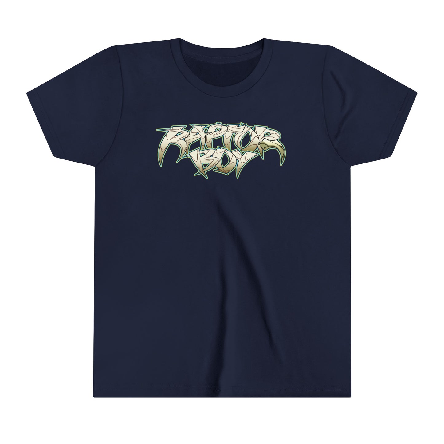 Raptor Boy Logo Youth Short Sleeve Tee