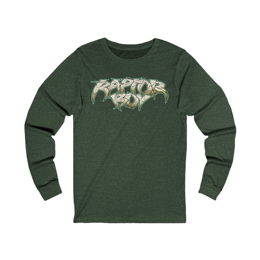 Raptor Boy Logo Long Sleeve Tee