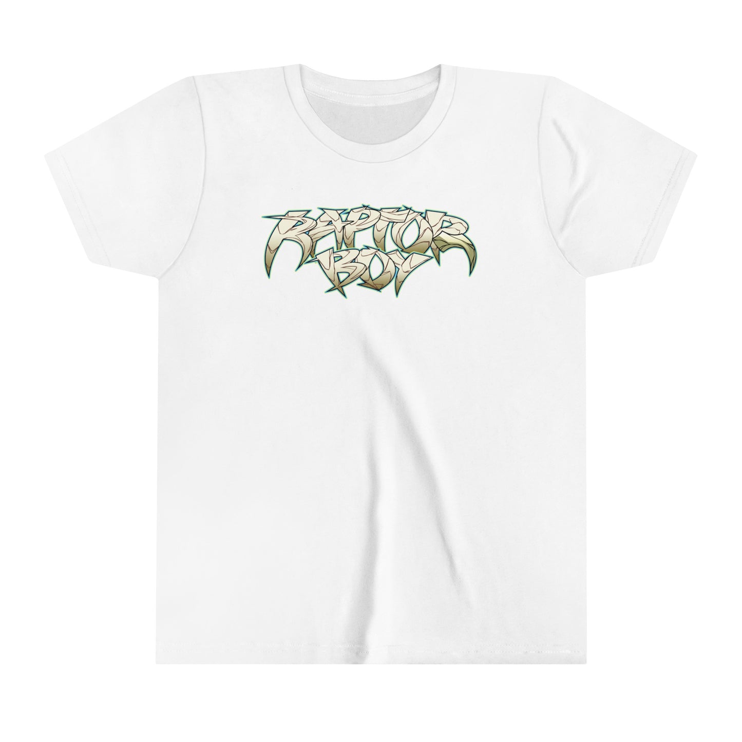 Raptor Boy Logo Youth Short Sleeve Tee