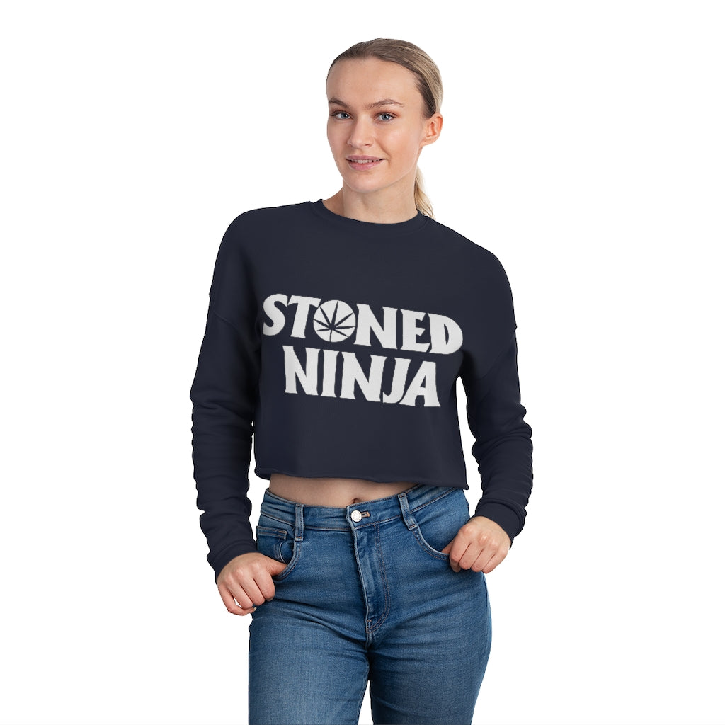 STONED NINJA Logo Croptop Crew