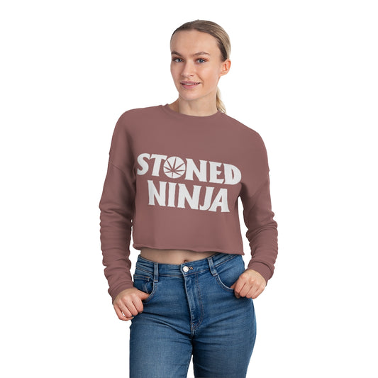 STONED NINJA Logo Croptop Crew