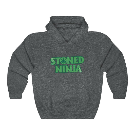 STONED NINJA Green Logo Hoodie