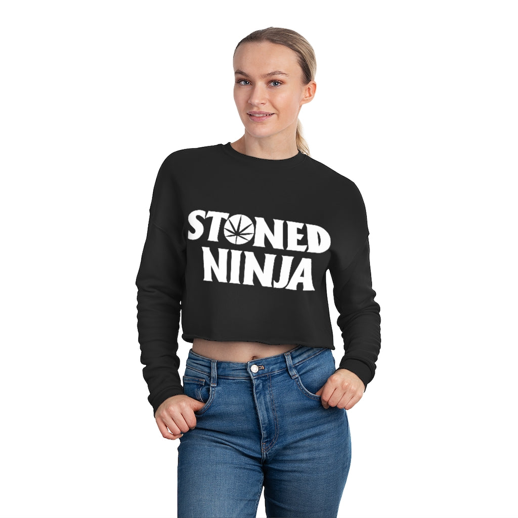STONED NINJA Logo Croptop Crew