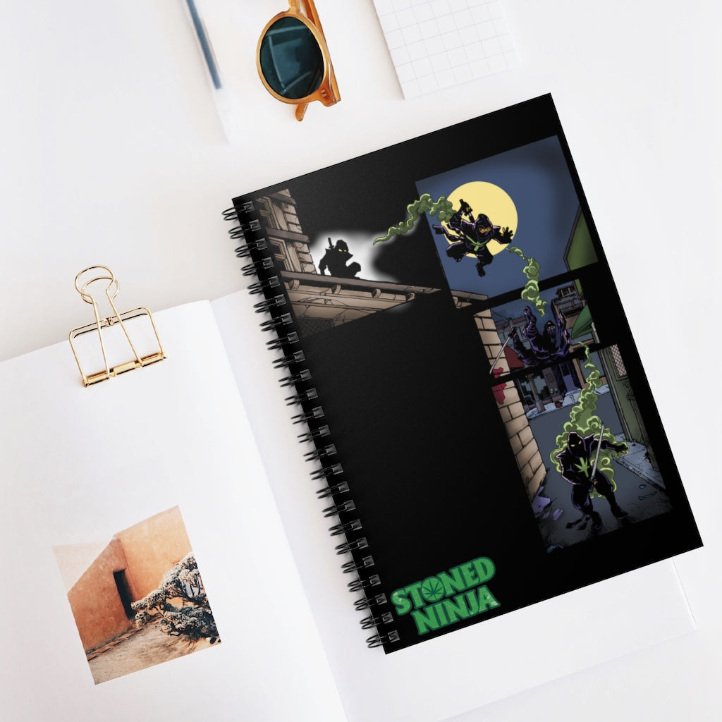FLIP NINJA Notebook - Ruled Line
