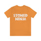 STONED NINJA White Logo Tee