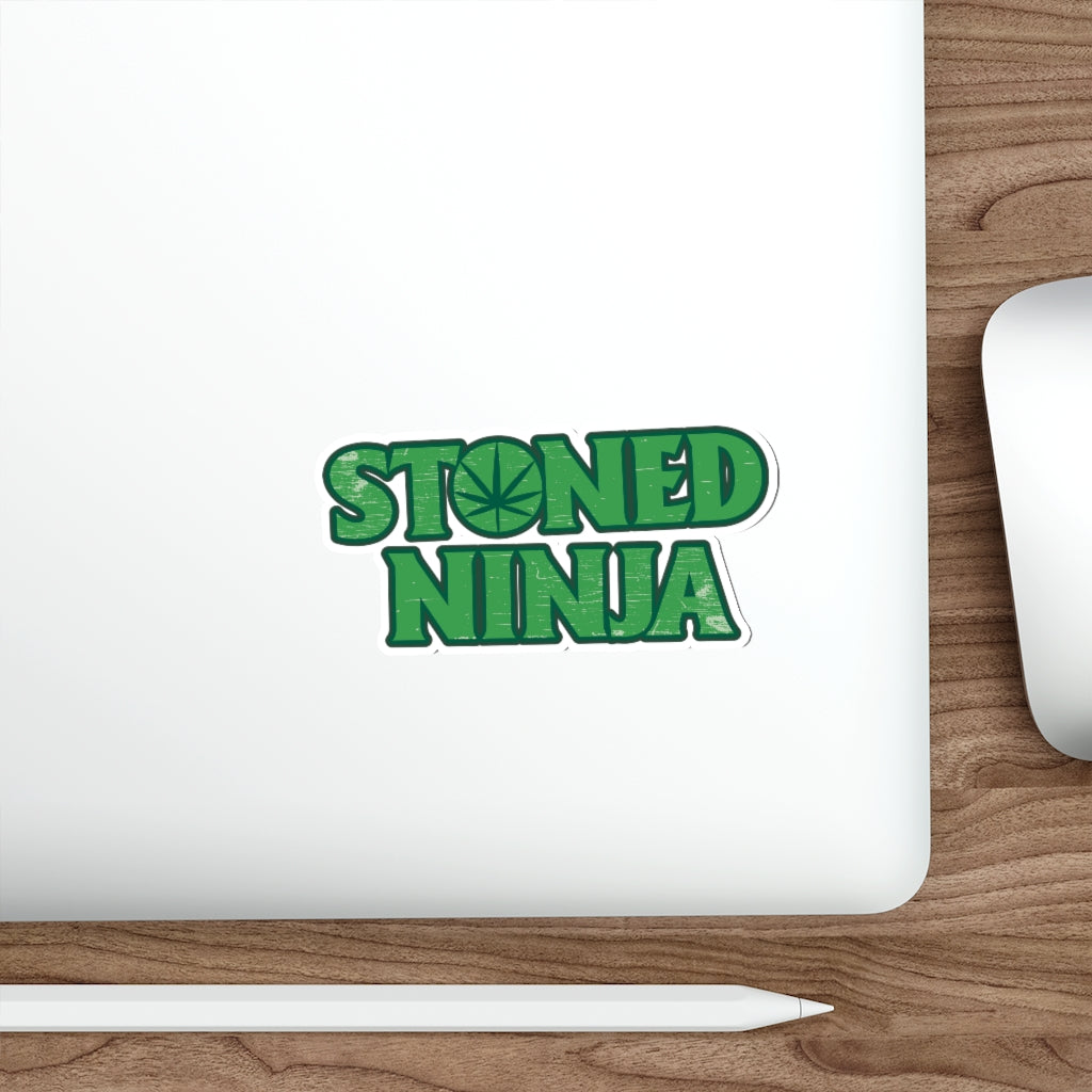 STONED NINJA Logo Sticker