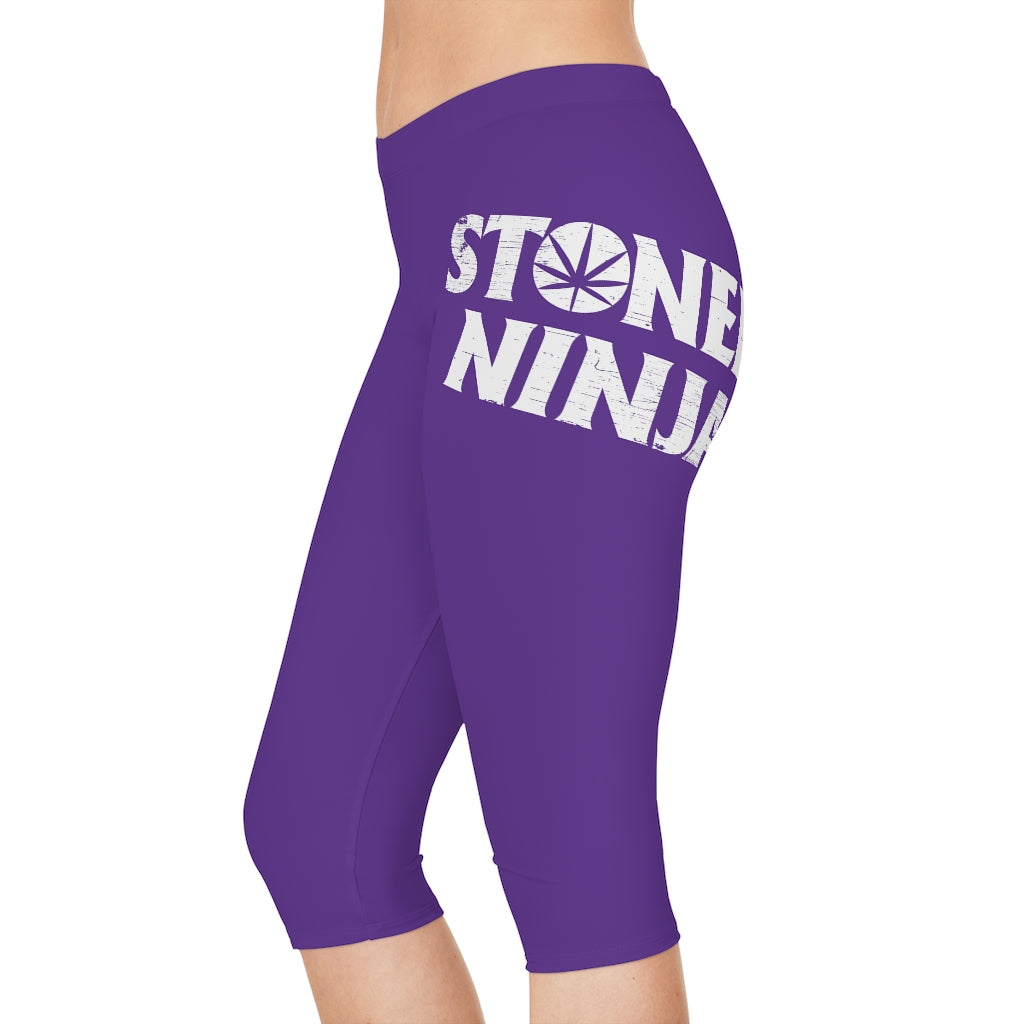 STONED NINJA Logo Capris