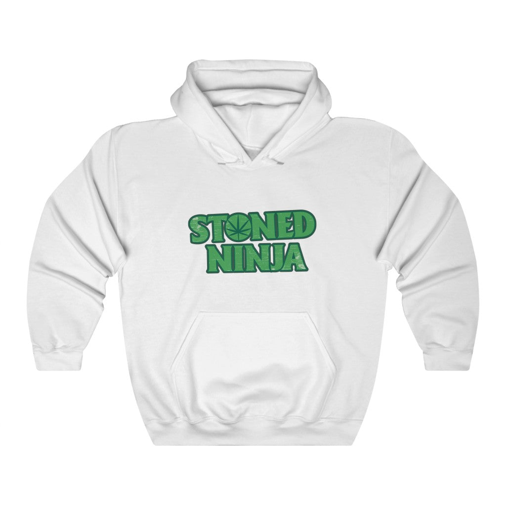 STONED NINJA Green Logo Hoodie