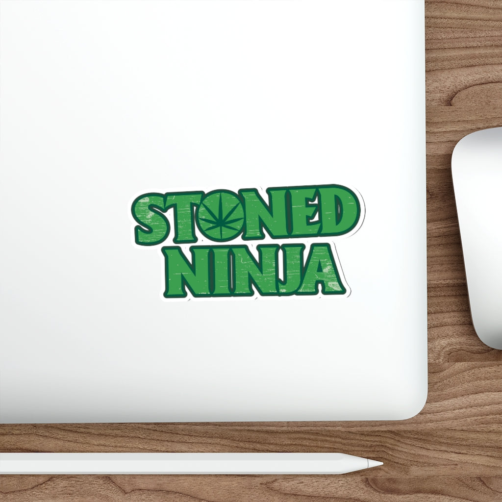 STONED NINJA Logo Sticker