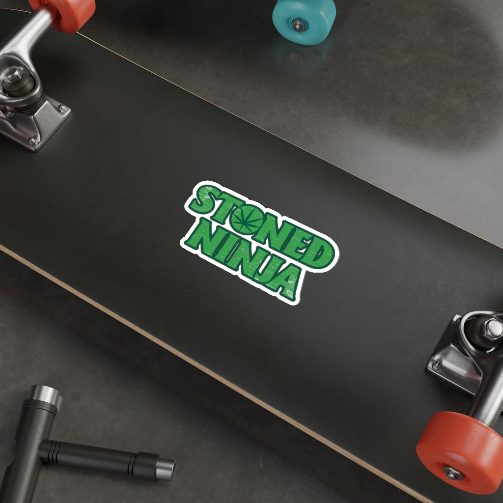 STONED NINJA Logo Sticker