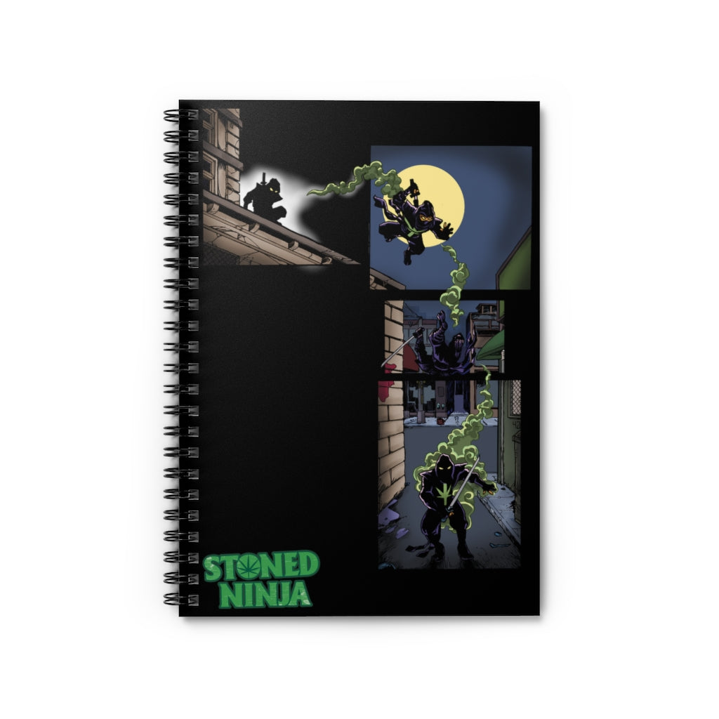 FLIP NINJA Notebook - Ruled Line โ Stoned Ninja
