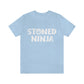 STONED NINJA White Logo Tee